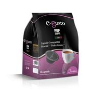 POP CAFFÈ E-GUSTO M. 3 ARABICO cialde 160 capsule compatibili con Nescafé Dolce Gusto