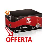 Pop Caffè E-Point Capsule Espresso Point - Nocciolino - Pop Caffè E-Point Capsule Espresso Point - Nocciolino - Confezione Da 50 Capsule - CONFEZIONE RISPARMIO