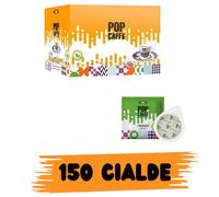 150 Cialde Filtro Carta Caffè POP Caffè ESE 44mm Miscela 2 Cremoso