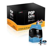Pop Caffè - Moka uno Decaffeinato 100 capsule compatibili Uno System, Illy e Kimbo