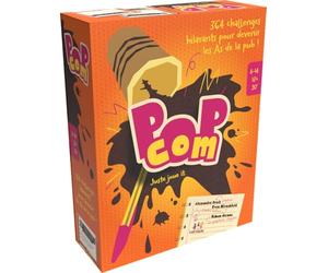 Pop COM - Gioco d'atmosfera - ideale tra amici - Gioco per gruppo - da 4 a 14 giocatori, gioco da tavolo di improvvisazione, pazze risate garantite - Ludonaute - Blackrock Games