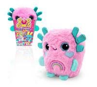 Pop Cones Bubble - Peluche sorpresa in scatola di popcorn con grandi occhi, profumato, braccialetto BFF e opuscolo da collezione