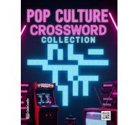 Pop Culture Crossword Collection: 60 Large Print Puzzles for Adults & Teens | A Nostalgic Trivia Brain Game of Movies, Music, and TV Shows
