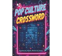 Pop Culture Crossword: Crossword Puzzles with easy to Read Print about, Pop Culture, Gen Z culture, A-to-Gen Z and More | 6x9 inches, 120 pages | 50+ ... Gift for Vacations, Holidays and Relaxation