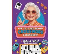 Pop Culture Rewind Crossword: Crossword Puzzles with Easy to Read Print about 80s & 90s Movies, Music, and TV Shows and More | 6x9 inches, 120 pages | ... Gift for Vacations, Holidays and Relaxation.