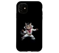 Pop Dancing Cat: l'icona della musica rock e della cultura pop Custodia per iPhone 11