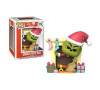 Funko Pop! Deluxe: HtGSC - The Grinch With Bag - How The Grinch Stole Christmas - Figura in Vinile da Collezione - Idea Regalo - Merchandising Ufficiale - Giocattoli per Bambini e Adulti