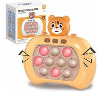 Pop Elettronico Gioco, Quick Push Bubble Game Fidget Toys Pro per Bambini e Adulti, Pop Squeeze Toys Pulsante Puzzle Game, Gioco Palmare, Regalo per Ragazzi, Ragazze, Adolescenti, Halloween e Natale