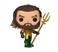 Funko Pop DC Comics Aquaman e il regno perduto Aquaman con costume da eroe