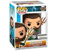 Funko Pop! Movies: DC - Aquaman And The Lost Kingdom Aquaman - Aquaman - Diamond Glitter - Esclusiva Amazon - Figura in Vinile da Collezione - Idea Regalo - Merchandising Ufficiale - Movies Fans