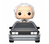 POP figure Rides Deluxe Regreso al Futuro Doc With Time Machine