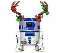 Funko Pop Bobble: Star Wars: Holiday R2-D2 with Antlers - Figura in Vinile da C