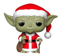 POP figure Star Wars Holiday Santa Yoda