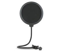 Pop Filter,Mic Con Filtro Antipop Per Blue Yeti Qualsiasi Altro Microfono,Microfono Pop Filter con Double Layer Schermo Sano Guardia Vento Schermo Popfilter per Blue Yeti e Altri Recording Studio Mic