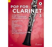 Pop per clarinetto 3 – 12 successi pop in arrangiamenti facili (1-2 clarinetti) – con audio online