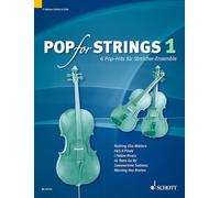 Pop For Strings: 6 Pop-Hits for String Ensemble. violin 1, violin 2 (viola) and cello. Partition et parties.