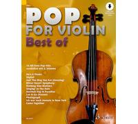 Schott Spartiti per violino Pop for Violin – Best of: 16 All-Time Pop-Hits – 1-2 violini