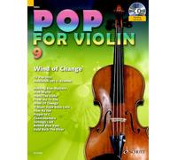 Pop for violin Volume 9 +CD --- Violon et second violon ad libitum: Wind Of Change. Vol. 9. 1-2 violins.: Band 9