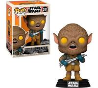 POP Funko #387 Star Wars Chewbacca - Concept Series - Galactic Convention Exclusive Edition 49372, Cranberry, taglia unica