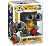 POP Funko Disney Pixar: Wall-E with Fire Extinguisher | Gadget Ufficiale Cartoon/Animation - Personaggio in Vinile da Collezione - Idea Regalo Compleanno per Fan e Collezionisti