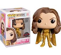 Funko Pop! Heroes WW84 Wonder Woman in Golden Armor Exclusive