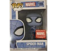 POP! Funko Marvel Collector Corps Esclusivo Spider-Man Blue Spider-Man # 1355 con custodia in acrilico!