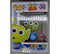 POP Funko Tees Disney Pixar Toy Story Pizza Planet T-Shirt & Alien (Translucent Glitter) Size L …