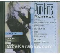 Pop Hits Monthly Pop Karaoke Music CDG - March 2001