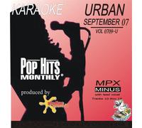 Pop Hits Monthly September Urban 2007 Karaoke CD+G Stellar Records