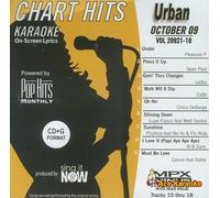 Pop Hits Monthly Urban Karaoke Music CDG - October 2009