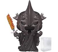 POP Il Signore degli Anelli - Strega King of Angmar [Ringwraiths] Funko Vinyl Figure (Bundled con custodia protettiva compatibile), multicolore, 9,5 cm