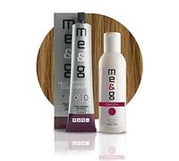 Pop Italy Me&G Tinta Permanente Professionale Per Capelli in Crema Con Estratto Di Calendula - 100% Copertura Capelli Bianchi - 100 gr (7/33 Biondo Medio Dorato Intenso + Ossigeno 40 vol. 150 ml)