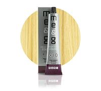 Pop Italy Me&G Tinta Permanente Professionale Per Capelli in Crema Con Estratto Di Calendula - 100% Copertura Capelli Bianchi - 100 gr (103 Biondo Chiarissimo Dorato Superschiarente)