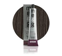 Pop Italy Me&G Tinta Permanente Professionale Per Capelli in Crema Con Estratto Di Calendula - 100% Copertura Capelli Bianchi - 100 gr (4/75 Castano Medio Marrone Mogano)