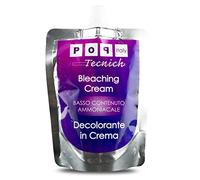 Pop Italy Tecnich Decolorante per Capelli in Crema Blu a Basso Contenuto Ammoniacale 9 toni - 250 ml