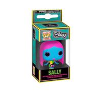 The Nightmare Before Christmas Sally Black Light Pocket Pop Keychain Vinyl Funko
