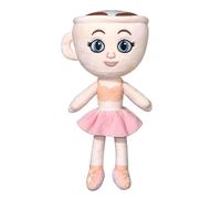 POP lina Peluche ballerina-cappuccina, 24cm ballerina-cappuccina Giocattolo, Peluche Tun-Tung-Sahur giochi, Plushs Italian-Brainrot, Decorazioni Plushie Toy Regalos per Bambini e Adulti