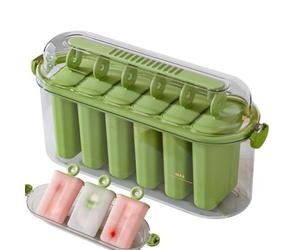 Pop Maker Mold Portable Drip-Proof - 6-Cavity Ice Lolly Making Mold for Jam