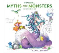Pop Manga Myths and Monsters Coloring Book