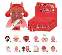 POP MART CRYBABY Crying For Love Series Figures Personaggio d'Azione Giocattolo da Collezione Figura Regalo di Festa Whole Set