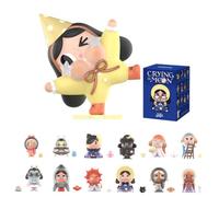 POP MART CRYBABY Crying to the Moon Series Blind Box Figure | Giocattolo artistico di design da collezione misterioso | Scatola singola l 1 scatola