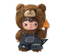 POP MART Hirono Living Wild-Fight for Joy Plush Doll Personaggio d'Azione Giocattolo da Collezione Figura Regalo di Festa 1PC