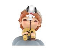 POP MART Hirono × Snoopy Figure Personaggio d'Azione Giocattolo da Collezione Figura Regalo di Festa 1PC