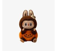 POP MART Labubu Halloween Party Zucca Portachiavi Figura 100% Autentico Gioca...