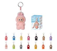 POP MART Labubu, scatola per ciechi in peluche in vinile (N-Z), giocattoli da collezione Labubu, regali di compleanno per ragazze e ragazzi, scatola singola