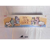 POP MART Labubu The Monsters Pin For Love Plush Pendant Series Box A-M
