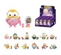 POP MART Minions Bedtime Stories by Bob and Tim Series Figures Personaggio d'Azione Giocattolo da Collezione Figura Regalo di Festa Whole set