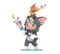 POP MART MOLLY × TOM & JERRY Figurine Personaggio d'Azione Giocattolo da Collezione Figura Regalo di Festa 1PC