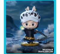 POP MART Original LABUBU The Monsters x One Piece Blind Box Action Figure Luffy