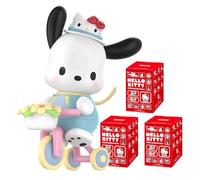 POP MART Personaggi Sanrio Hello Kitty serie 50° anniversario 3scatole regalo di design premium per le donne fan favorite da collezione chic art giocattolo action figure